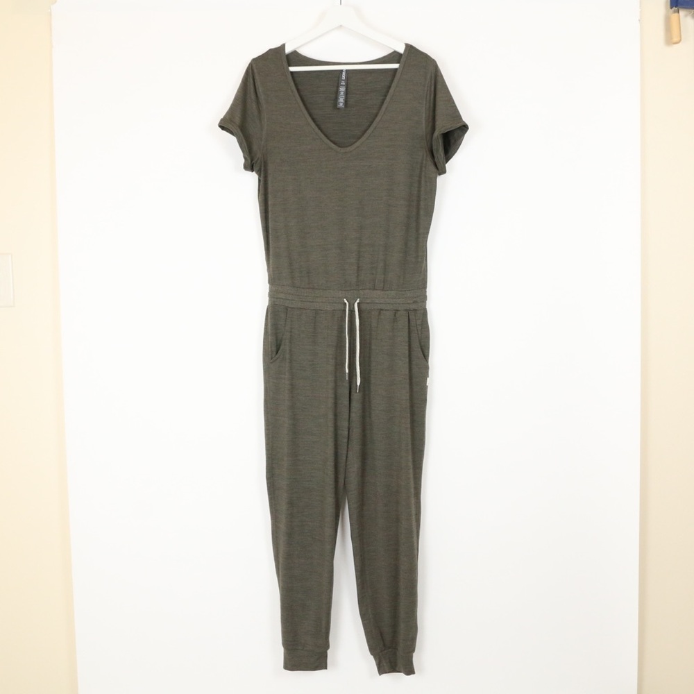 Vuori Olive Green Jumpsuit